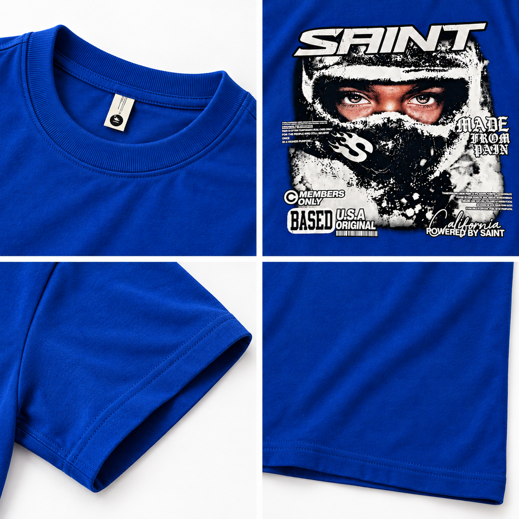 Style 009 view 5; example color only, random colors delivered