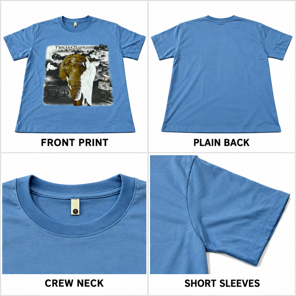 Style 023 view 6; example color only, random colors delivered