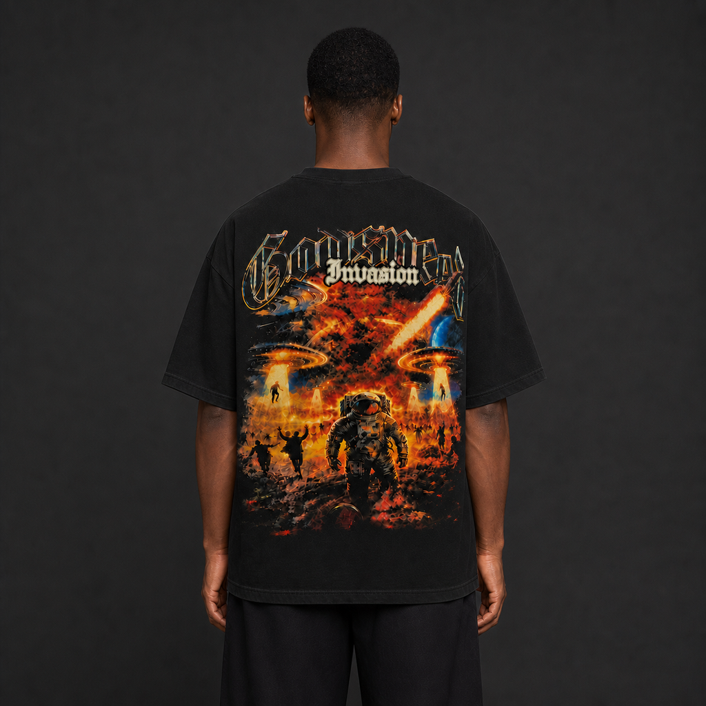 104 Vintage American-Style Distressed Number Short Sleeve T-Shirt