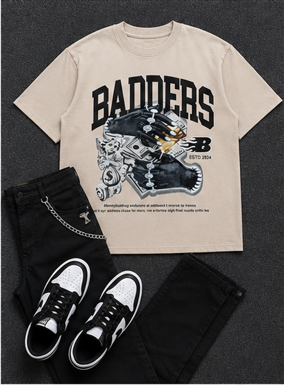 110 Vintage American-Style Distressed Number Short Sleeve T-Shirt