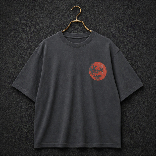 108 Vintage American-Style Distressed Number Short Sleeve T-Shirt